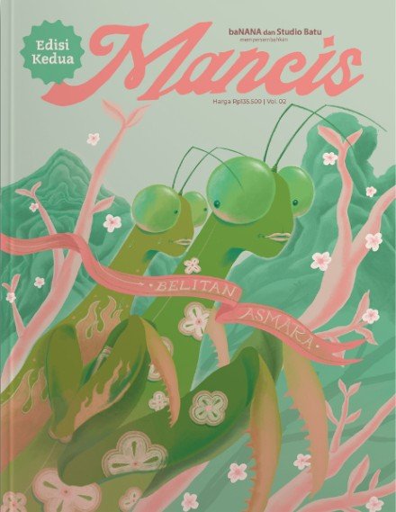 Seekor Kucing dan Bunga Krisan