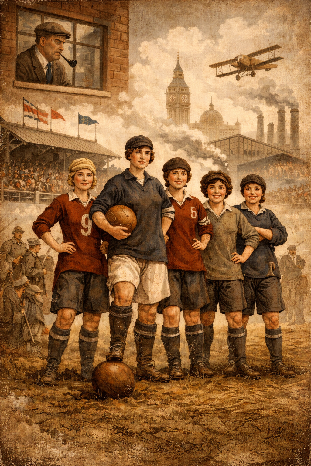 Dick, Kerr’s Ladies: Ketika Perempuan Pekerja Terlalu Hebat di Lapangan Sepakbola